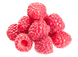 Fresh Raspberry isolated on white background