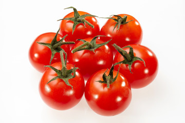 Tomato isolated on white background