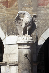 Obraz premium Italia,Trentino Alto Adige,Trento,una fontana.