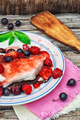 fruity jelly dessert