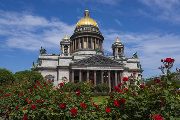 Fototapeta na wymiar Saint Isaac'S Cathedral. St. Petersburg