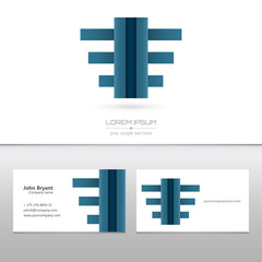 Abstract Creative concept vector image logo of real estate for