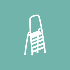 Construction staircase icon