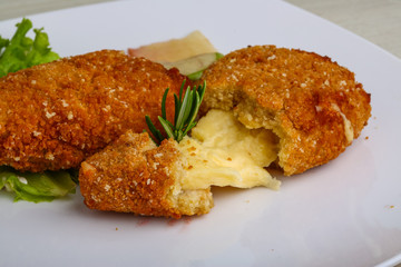 Fried cheese