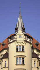 Fototapeta na wymiar Old building in Prague. Czech Republic