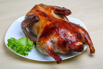 Roasted duck