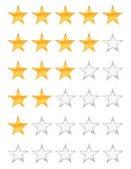 golden stars rating