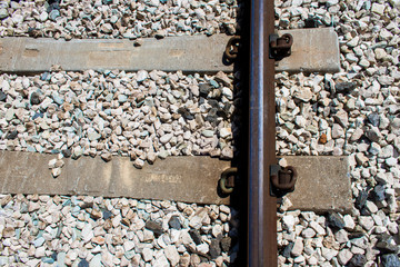 Railway close-up