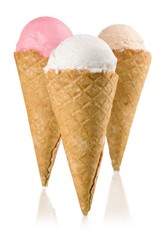 Ice Cream, Ice Cream Cone, Cream.