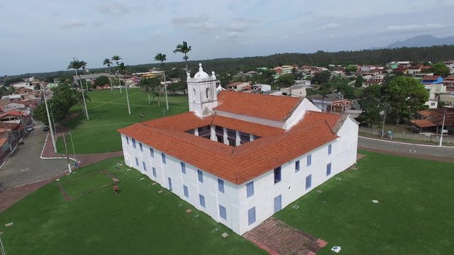 Church Igreja dos Reis Magos in Nova Almeida, Espirito Santo