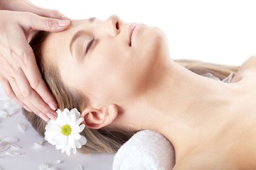 Obraz na płótnie Canvas Spa Treatment, Massaging, Health Spa.