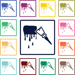 Painting walls icon