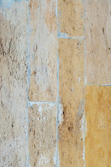 texture or background wall of shabby paint and plaster cracks