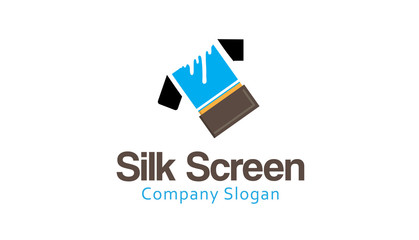 Silk screen Logo template