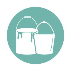 Two bucket icon