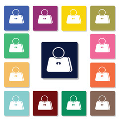 Women bag icon