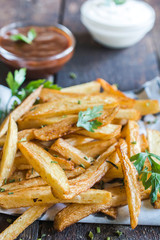 Homemade french fries