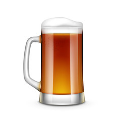 Beer Glass Vector Illustration Isolated