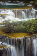  Waterfall Huai Mae Kamin in Kanchanaburi,Thailand
