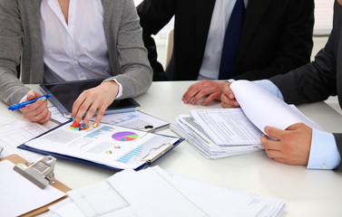 Diverse Business People on a Meeting