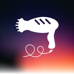 Hair dryer icon