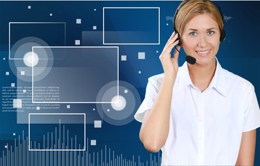 Call Center, Customer Service Representative, Service.