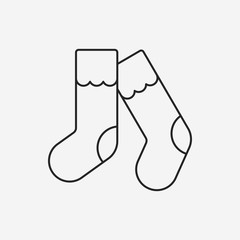 shoes line icon