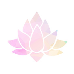 lotus with polygonal