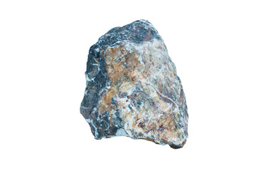 gray rock isolate on white background