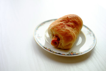 ちくわロールパン