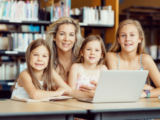 Technology and fun in the library