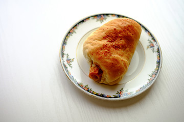 ちくわロールパン