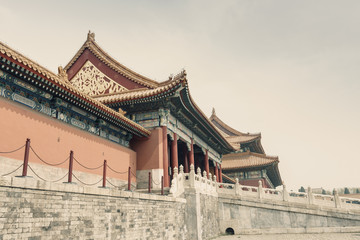 Obraz premium forbidden city in beijing,China