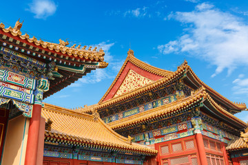 Fototapeta premium forbidden city in beijing,China