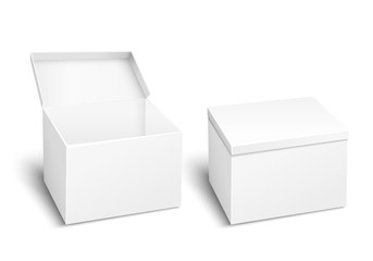 Blank vector box