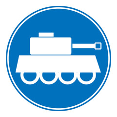 Panzer symbol button.