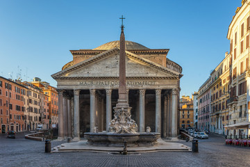 Obraz na płótnie Canvas The Pantheon in Rome