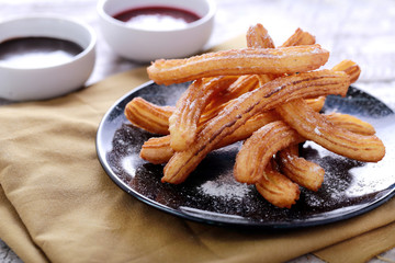 spanish tapas churros