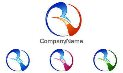 R, V,  letter, letter R V, logo, vector