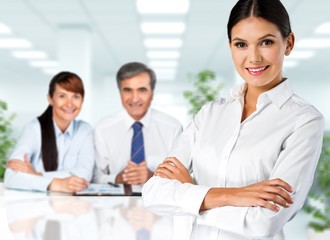 Obraz premium Call Center, Customer Service Representative, Service.