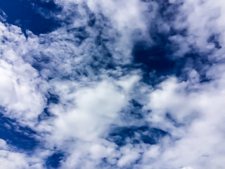 Cloud in the sky.