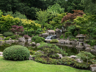Fototapeta na wymiar Kyoto Garden, Holland Park, London, England