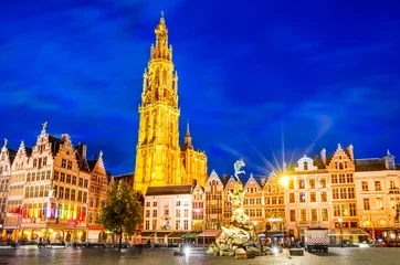 Foto auf Acrylglas Antwerpen Antwerpen, Belgien
