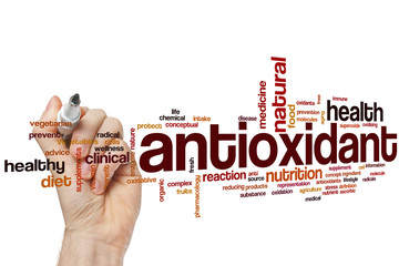 Antioxidant word cloud