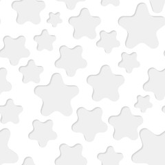 Stars seamless paper pattern