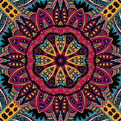 Abstract Tribal vintage ethnic seamless pattern ornamental 