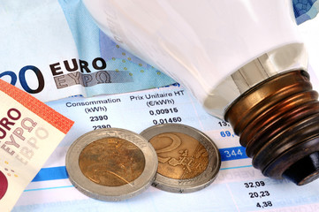 La facture d'électricité