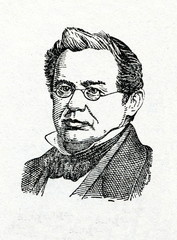 Obraz premium Heinrich Lenz, Russian physicist of Baltic German ethnicity