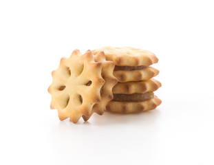 biscuit with pineapple jam