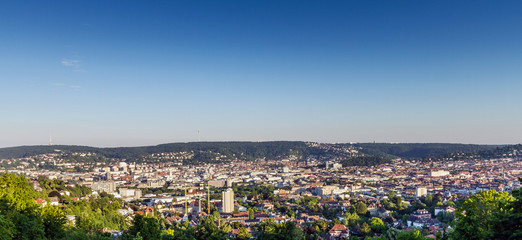 Panorama Stuttgart Innenstadt